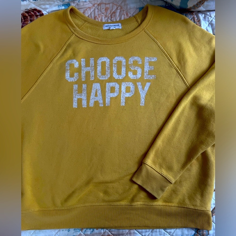 Choose Happy Sweatshirt